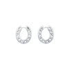 Bartorelli Italian Jewels | Orecchini in oro bianco con diamanti - 1716 (2)