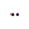 Bartorelli Italian Jewels | Orecchini in oro rosa 9 carati e ametista taglio brillante - 55120 (1)