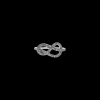 Bartorelli Italian Jewels | Anello in oro bianco 18 carati e diamanti bianchi taglio brillante - VR24457DW- (5)