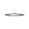Bartorelli Italian Jewels | Bracciale tennis in oro bianco 18 carati e diamanti bianchi taglio brillante - 13147110 (1)