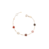 Pasquale Bruni | BRACCIALE FIGLIA DEI FIORI IN ORO ROSA CON PIETRE FANTASIA, DIAMANTI BIANCHI E CHAMPAGNE - 16121R - 16121R (1)