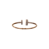 Bartorelli Italian Jewels | BRACCIALE RIGIDO IN ORO ROSA CON DIAMANTI - 1PU0031854/3 (1)