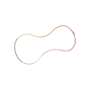 Bartorelli Italian Jewels | COLLANA TENNIS IN ORO ROSA CON DIAMANTI BIANCHI E ZAFFIRI MULTICOLOR - 99446171 (1)