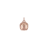 Chantecler | CIONDOLO CAMPANELLA PAILLETTES IN ORO ROSA E DIAMANTI - 41019 - 41019 (1)