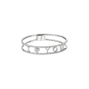 Bartorelli Italian Jewels | BRACCIALE RIGIDO IN ORO BIANCO CON DIAMANTI 