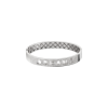 Bartorelli Italian Jewels | BRACCIALE RIGIDO IN ORO BIANCO CON DIAMANTI BIANCHI 