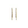 Bartorelli Italian Jewels | Orecchini in oro rosa 18 carati con diamanti brown e diamanti bianchi taglio brillante - 54011172 (1)