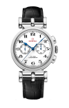 Omega | MODELLI SPECIALI OLIMPIC OFFICIAL TIMEKEEPER 38 MM, ORO BIANCO SU PELLE - LIMITED EDITION - 522.53.38.50.04.001 (1)