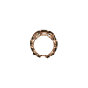 Bartorelli Italian Jewels | Anello in oro rosa 9 carati e quarzo fum&Egrave; taglio brillante - 729961- (3)