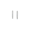 Bartorelli Italian Jewels | ORECCHINI A CERCHIO IN ORO BIANCO CON DIAMANTI - 75691271 (1)