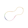 Bartorelli Italian Jewels | COLLANA TENNIS CON DIAMANTI BIANCHI E ZAFFIRI MULTICOLOR A SCALARE - 14504731 (1)
