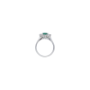 Bartorelli Italian Jewels | ANELLO IN ORO BIANCO CON SMERALDO E DIAMANTI - 80560893 (3)