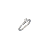 Bartorelli Italian Jewels | ANELLO SOLITARIO IN ORO BIANCO CON DIAMANTI - 61762112 (1)