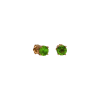 Bartorelli Italian Jewels | Orecchini in oro rosa 9 carati e peridoto taglio brillante - 891964 (1)