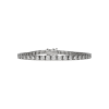 Bartorelli Italian Jewels | Bracciale tennis in oro bianco 18 acrati con diamanti bianchi taglio brillante - 93430256 (1)