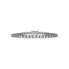 Bartorelli Italian Jewels | Bracciale tennis in oro bianco 18 carati e diamanti bianchi taglio brillante - 96100574 (1)