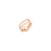 Pomellato | ANELLO A FASCIA ICONICA IN ORO ROSA E DIAMANTI A GIRO INTERO - A.C010/B9O7 - PAC0100O7WHRDB000 (1)