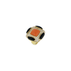 Bartorelli Italian Jewels | ANELLO IN ORO GIALLO CON CORALLO, ONICE E DIAMANTI BIANCHI - A5829 (1)
