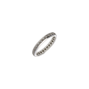 Bartorelli Italian Jewels | ANELLO FEDINA IN ORO BIANCO CON DIAMANTI INCASSATI A GIRO INTERO - 2435 (1)
