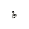 Bartorelli Italian Jewels | ANELLO CONTRARIE IN ORO BIANCO CON DIAMANTI NERI E PAV&Eacute; DI DIAMANTI BIANCHI - BAAN48 (1)