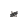 Bartorelli Italian Jewels | ANELLO A FASCE INCROCIATE IN ORO BIANCO CON PAV&Egrave; DI DIAMANTI BIANCHI E DIAMANTI NERI - UR0265DDKW (2)