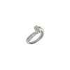 Bartorelli Italian Jewels | ANELLO CONTRARIE IN ORO BIANCO E DIAMANTI - MR6951DW (1)