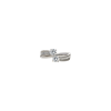 Bartorelli Italian Jewels | ANELLO CONTRARIE IN ORO BIANCO E DIAMANTI - MR6951DW (2)