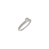 Bartorelli Italian Jewels | ANELLO SOLITARIO IN ORO BIANCO E PAV&Eacute; DI DIAMANTI - VR09201DW (1)