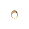 Bartorelli Italian Jewels | ANELLO CUORE IN ORO ROSA CON PAV&Egrave; DI DIAMANTI E ZAFFIRI ROSA - VR22698DSPP (3)
