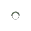 Bartorelli Italian Jewels | ANELLO IN ORO BRUNITO CON ZAFFIRI VERDI E DIAMANTI - TR7675DSGBW (3)