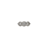Bartorelli Italian Jewels | ANELLO ROSETTE TRILOGY IN ORO BIANCO E DIAMANTI - CA065W (2)