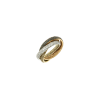 Bartorelli Italian Jewels | ANELLO 3 FEDINE INCROCIATE IN ORO ROSA, ORO GIALLO E ORO BIANCO E PAV&Egrave; DI DIAMANTI BIANCHI E BROWN - VR07352DDBDKX (1)