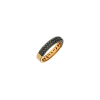 Bartorelli Italian Jewels | ANELLO IN ORO ROSA CON DIAMANTI NERI MEZZO GIRO - LB-VR09516DKP (1)