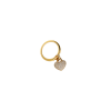 Bartorelli Italian Jewels | ANELLO IN ORO ROSA CON CIONDOLO CUORE BOMBATO IN PAV&Eacute; DI DIAMANTI - LB-VR21808DP (1)