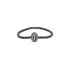 Bijoux | BRACCIALE ELASTICO IN ARGENTO BRUNITO AD ANELLINI CON IMMAGINE SACRA E ZIRCONI - BRA2418-1 (1)