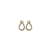 Bartorelli Italian Jewels | ORECCHINI PENDENTI IN ORO ROSA CON DIAMANTI BROWN E DIAMANTI ICE - 68493134 (1)