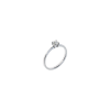 Bartorelli Italian Jewels | ANELLO SOLITARIO IN ORO BIANCO E DIAMANTE BIANCO CERTIFICATO GIA - 81057118 (1)