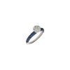 Bartorelli Italian Jewels | ANELLO IN ORO BIANCO CON ROSETTA IN DIAMANTI E ZAFFIRI BLU - VR09199SBDW (1)