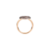 Pomellato | ANELLO IN ORO ROSA CON PAVE&rsquo; IN ORO ROSA BRUNITO E CON BRILLANTI BROWN - PAB2040O7000DBR00 (3)