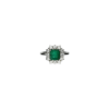 Bartorelli Italian Jewels | ANELLO IN ORO BIANCO, DIAMANTI E SMERALDO - ARAN02 (2)