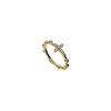 Bartorelli Italian Jewels | CROCE- ANELLO IN ORO ROSA E DIAMANTI - A137B-3947-RB (1)