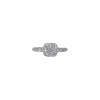 Bartorelli Italian Jewels | Anello in oro bianco 18 carati e diamanti bianchi taglio brillante - VR24965DW (2)