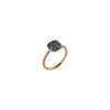 Bartorelli Italian Jewels | ANELLO IN ORO ROSA CON DIAMANTI NERI - VR25534DKP (1)