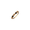 Bartorelli Italian Jewels | ANELLO IN ORO ROSA CON DIAMANTI NERI E BROWN - BAAN94 (1)