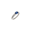 Bartorelli Italian Jewels | ANELLO IN ORO BIANCO CON ZAFFIRO BLU E DIAMANTI - 96534150 (1)