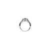 Bartorelli Italian Jewels | ANELLO IN ORO BIANCO CON DIAMANTI E SMERALDO - 33408302 (3)