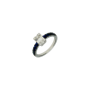 Bartorelli Italian Jewels | ANELLO IN ORO BIANCO CON ZAFFIRI E DIAMANTI - VR26000DSBW (1)