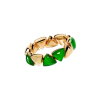 Vhernier | BRACCIALE FRECCIA IN ORO ROSA 18K, GIADA E CRISTALLO DI ROCCA - 001401BR201 (1)