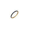 Bartorelli Italian Jewels | ANELLO VERETTA GIRO INTERO IN ORO ROSA E ZAFFIRI BLU NATURALI - FA1060R008N (1)