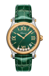 Chopard | HAPPY SPORT 36 MM, QUARZO, ORO ROSA ETICO, LUCENT STEEL&trade;, DIAMANTI - 278582 (1)